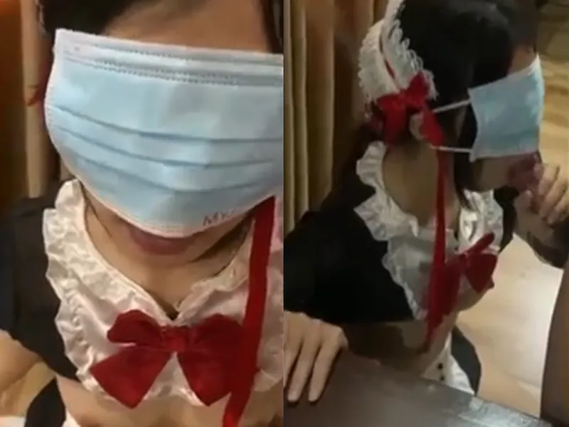 Cô bạn gái việt dâm cosplay nô lệ tình dục liếm mút con thằng nhỏ điêu luyện